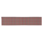 De staat North Carolina Tartan Korte Tafelloper (Horizontaal)