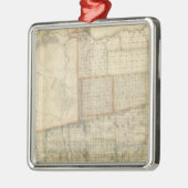 De staat Ohio 2 Metalen Ornament (Links)