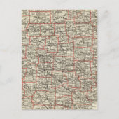 De staat Ohio Briefkaart (Voorkant)