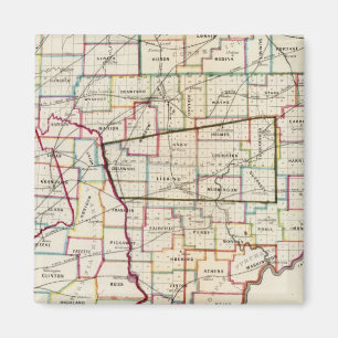 De staat Ohio Magneet
