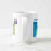 De staat Oregon Grote Koffiekop (Achterkant)