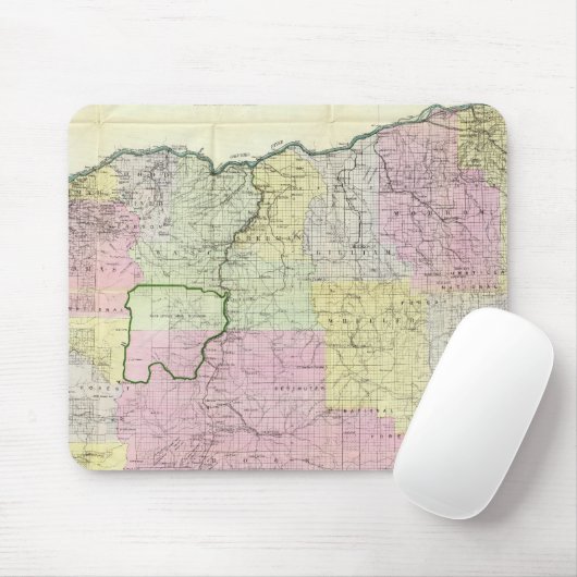 De staat Oregon Muismat (Met muis)