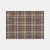 De staat Oregon Tartan Fleece Deken (Voorkant (Horizontaal))
