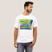 De staat Plywood T-shirt (Voorkant volledig)