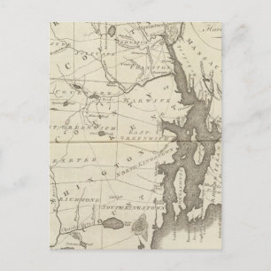 De staat Rhode Island Briefkaart