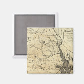 De staat Rhode Island Magneet (Voorkant / Achterkant)