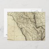 De staat South Carolina Briefkaart (Voorkant / Achterkant)