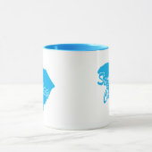 De staat South Carolina Shape Mok (Midden)