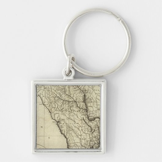 De staat South Carolina Sleutelhanger (Voorkant)