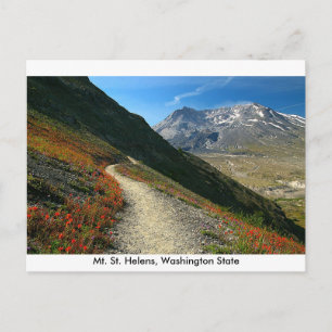De staat St. Helens Washington Briefkaart