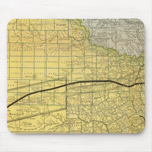 De staat Texas 2 Muismat (Voorkant)