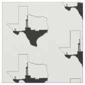 De staat Texas en Oil Drilling Rig Stof (Close Up)