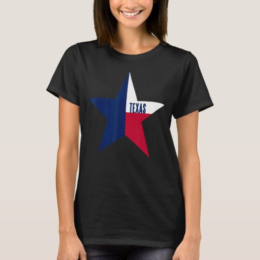De staat Texas Flag T-shirt (Voorkant)