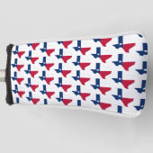 De staat Texas Golf Head Hoesje Golfheadcover (Voorkant)