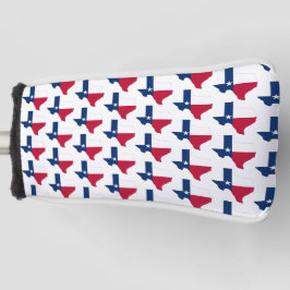 De staat Texas Golf Head Hoesje Golfheadcover