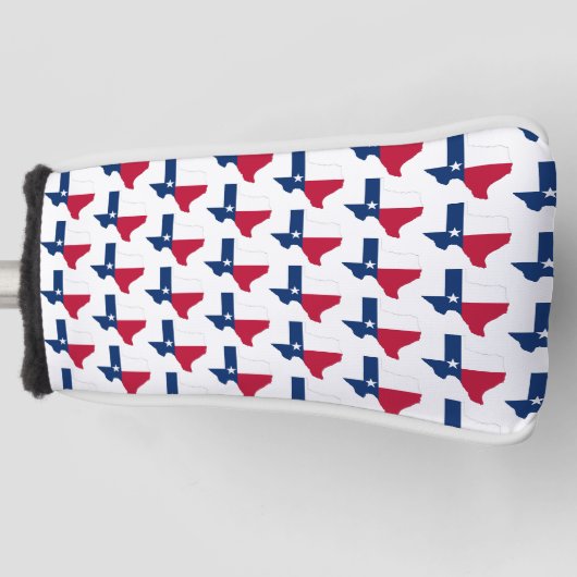 De staat Texas Golf Head Hoesje Golfheadcover (Voorkant)