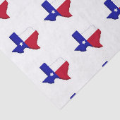 De staat Texas Lonestar Gift Wrap Tissuepapier (Detail)