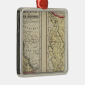 De staat Texas Metalen Ornament (Rechts)