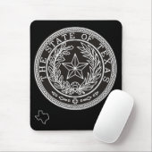 De staat Texas Mousepad Muismat (Met muis)