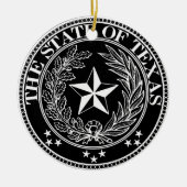 De staat Texas Ornament (Voorkant)
