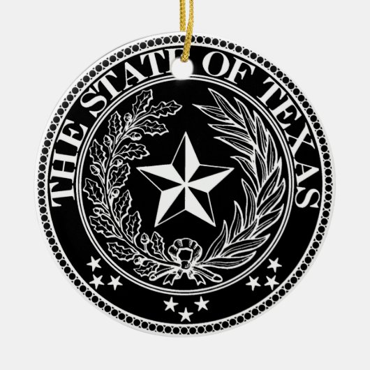 De staat Texas Ornament (Voorkant)