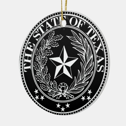 De staat Texas Ornament (Links)
