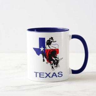 De staat Texas Rodeo Bull Rider Mok