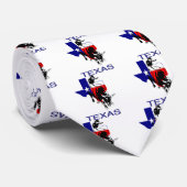 De staat Texas Rodeo Bull Rider Stropdas (Opgerold)