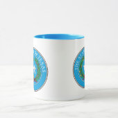 De staat Texas Seal Mok (Midden)