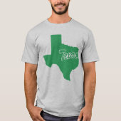 De staat Texas Shape T-shirt (Voorkant)
