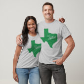 De staat Texas Shape T-shirt (Unisex)