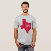 De staat Texas Shape T-shirt (Voorkant volledig)