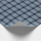 De staat Texas Tartan Cadeaupapier (Hoek)