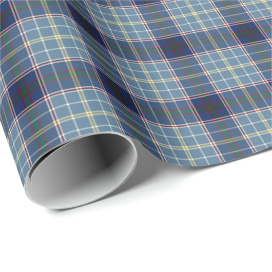 De staat Texas Tartan Cadeaupapier (Rol Hoek)