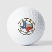De staat Texas Wough Iron Golfballen (Voorkant)