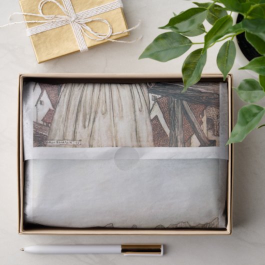 De staat tissuepapier (Geschenk)