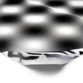 De staat van de Amerikaanse democratie Perfect Poster (Hoek)