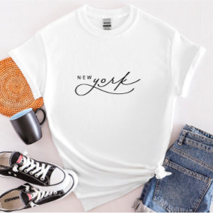 De Staat van het Manuscript van New York Vrouwen T T-shirt