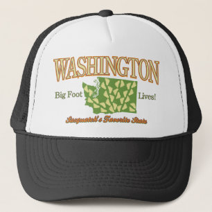 De staat Washington - Bigfoot levens! Trucker Pet