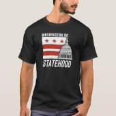 De staat Washington D.C. T-shirt (Voorkant)