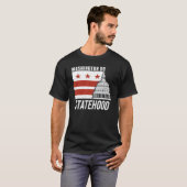 De staat Washington D.C. T-shirt (Voorkant volledig)