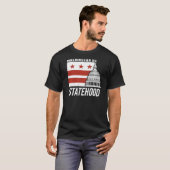 De staat Washington D.C. T-shirt (Voorkant volledig)
