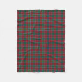 De staat West Virginia Tartan Fleece Deken (Voorkant)