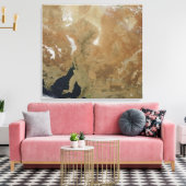 De staat Zuid-Australië Canvas Afdruk (Insitu (Woonkamer))