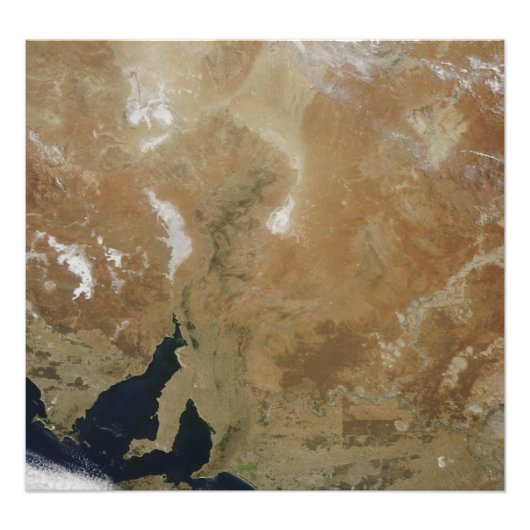 De staat Zuid-Australië Foto Afdruk (Voorkant)