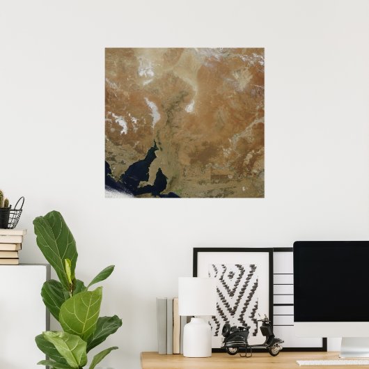 De staat Zuid-Australië Poster (Thuiskantoor)