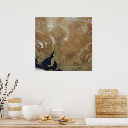 De staat Zuid-Australië Poster (Keuken)