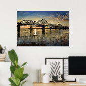 De staatslijn poster (Thuiskantoor)