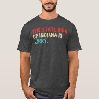 De staatsvogel van Indiana is Larry Vintage Appare T-shirt