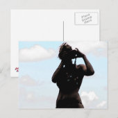 De stabiliteit (kleur) briefkaart (Voorkant / Achterkant)